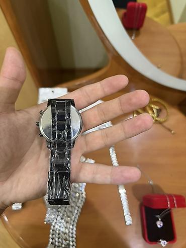 3d saat: Geneva kişi qol saatı - Korpus: metal, dairəvi forma - Rəng: qara — 2