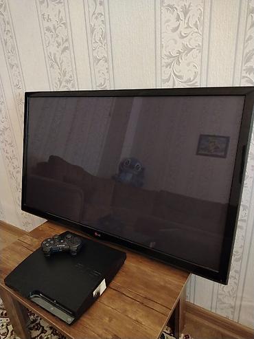 playstation 5 arenda: Sony PlayStation 3 (PS3) Slim + DualShock 3 gamepad + LG televizor — 2