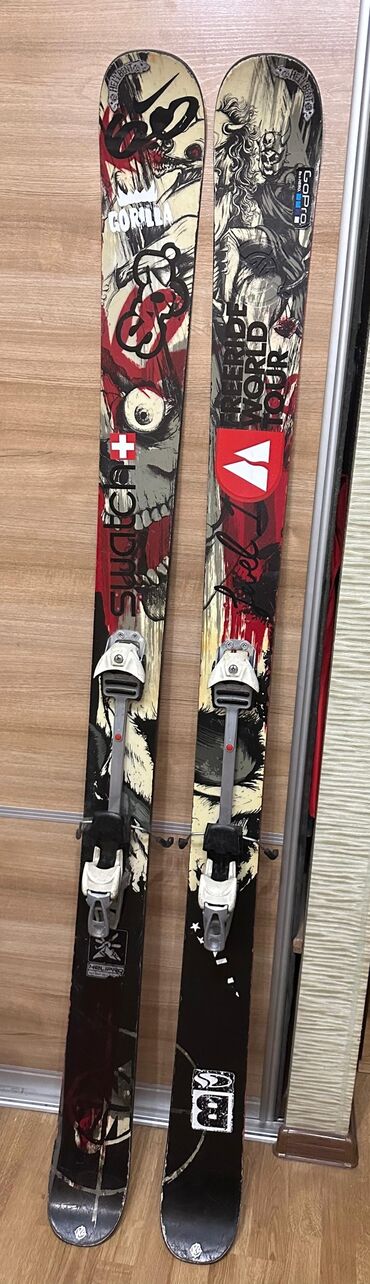 продажа лыж в бишкеке: Продаются горные лыжи для фрирайда K2 Hell Bent Ростовка (см): 189