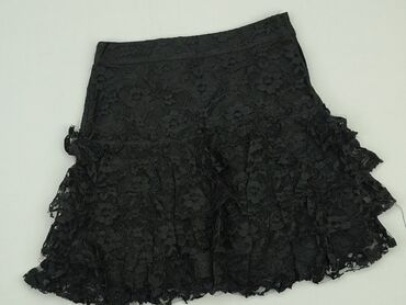 czarne spódniczka ze spodenkami: Spódnica, H&M, S, stan - Bardzo dobry