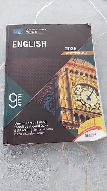 Testlər: Məhsul: “ENGLISH – 2025 Test Toplusu” (Dövlət İmtahan Mərkəzi) — 1