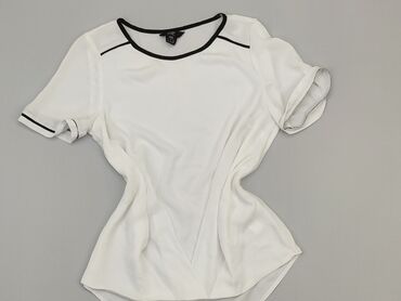 białe t shirty damskie z aplikacją: Футболка, F&F, XS, стан - Хороший