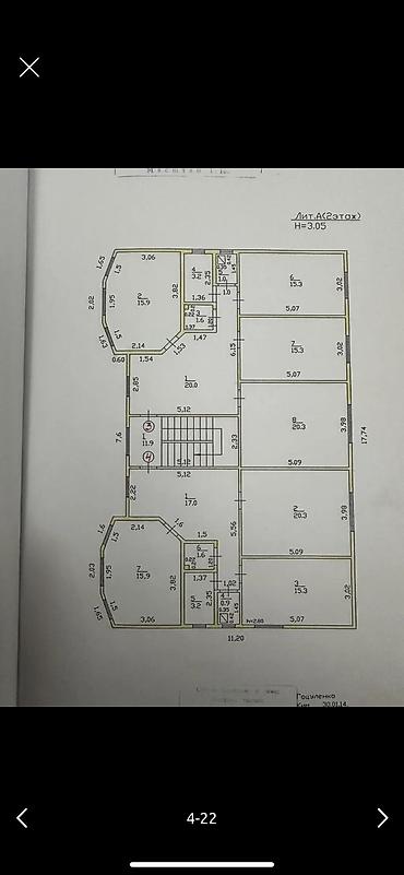 Долгосрочная аренда домов: 535 м², 6 комнат и более, Юг-2 мкр — 20