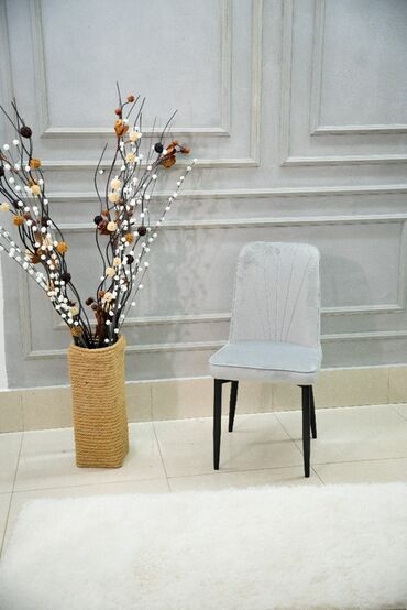 Стулья для кухни: Стул для кухни, Другой материал, цвет - Серый — 38