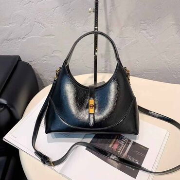 Классические сумки: Классическая сумка, Материал: Комбинированный материал, Застежка на магните, Подкладка из мягкого материала, Стеганая модель, Женские, Новый — 8