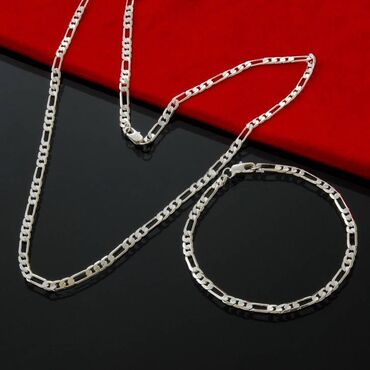 parfemske note: Set: Bracelet, Necklace, Material: Silver