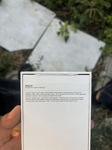 Apple iPhone: IPhone 15, 128 GB, Ağ, Face ID — 5