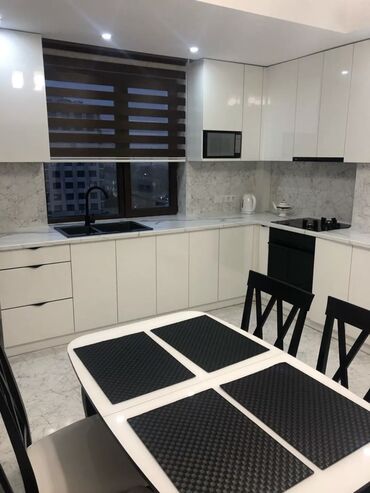 долгосрочная аренда квартира бишкек аламедин: 2 комнаты, Агентство недвижимости, С мебелью полностью