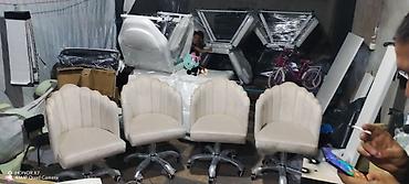 Salon, tibbi kreslolar: Salon üçün “Midye” dizaynlı kreslolar Manikür kreslosu sifarişlə — 10