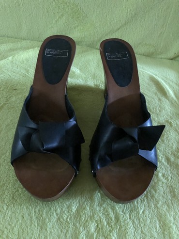 cipele otvoreni prsti platforma cm: Cipele 39, bоја - Crna