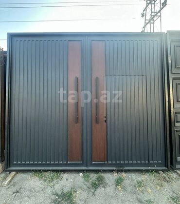 Həyət darvazaları: Yeni Dəmir Həyət darvazası, 450 m, Mexaniki, Qapı ilə, rəng - Qara, Kredit yoxdur, Ödənişli quraşdırma, Ödənişli çatdırılma, Rayonlara çatdırılma — 24