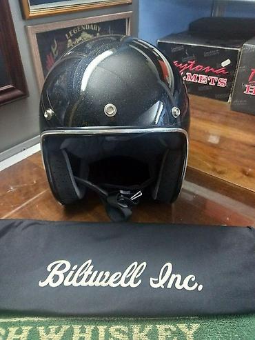 шлем котелок: Открытый мотошлем Biltwell Inc. Bonanza DOT - Модель: Bonanza — 5