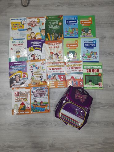 İnformatika: 2-ci sinif üçün dərslik və çalışma dəsti + məktəb çantası Paketin