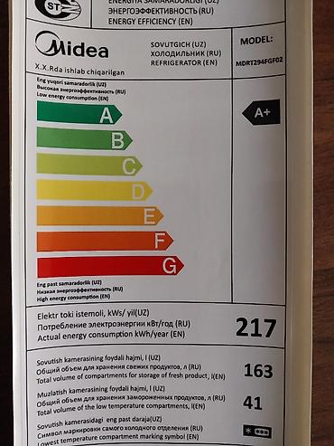 midea: Soyuducu satılır. Tam yenidir, əla vəziyyətdə, cəmi 4 ay çox səliqəli — 3