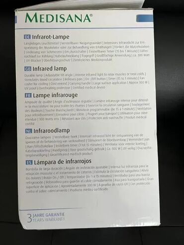 Medicinske lampe: *** AKCIJA *** #2638 IR Infracrvena lampa MEDISANA 300W; Model IR 885; — 8