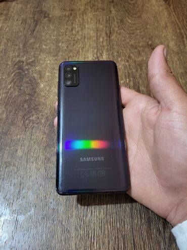 samsung yeni telefonlar 2020: Samsung Galaxy A41, 64 ГБ, цвет - Черный, Отпечаток пальца, Две SIM карты