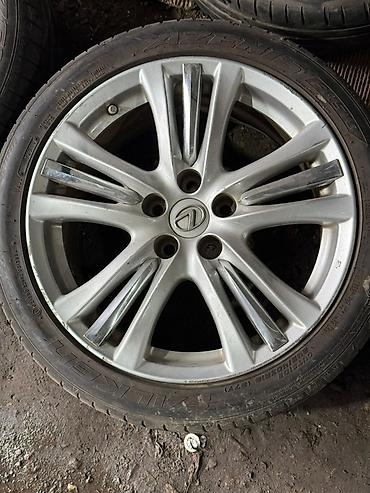 50: Комплект оригинальных литых дисков Lexus с шинами Falken Azenis FK510 — 2