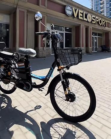 velosiped irşad: 2BATERYALI TURON Elektron velosiped 3 ay istifadə olunub,Turon — 3