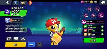 idman ve hobbi: Brawl Stars Hesabı -Nadir Kostümlər ilə dolu hesab - Kupa yolu — 10