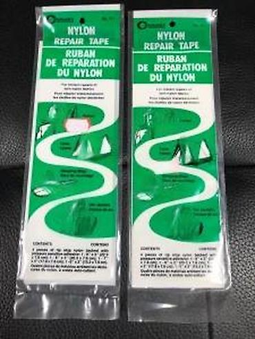 torbe b: Coghlan’s Nylon Repair Tape – samolepljive zakrpe za najlon Opis: - — 7