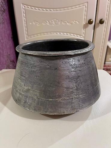 tava: Qədimi mis dolma qazanı - Material: qalın döyülmə mis - Forma: geniş — 3