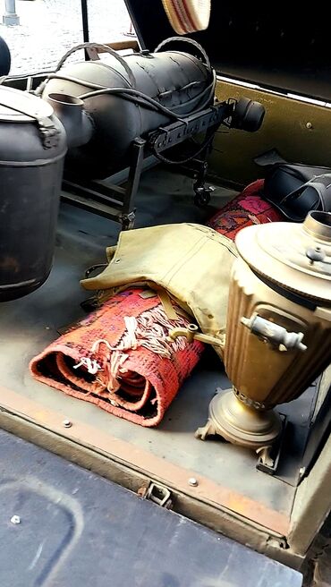 Jeep: 1947-ci il GAZ-67 + qoşqusu ilə birlikdə satılır. (qoşqusuzda satıla — 17