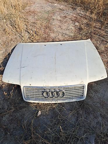капот на ауди 100: Капот с фирменной решёткой радиатора и эмблемой Audi с-4.Привозной — 1