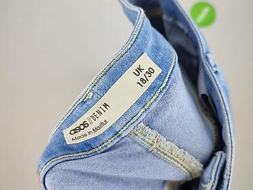 spodnie jeansowe pull and bear: Asos, Jeansy damskie, rozmiar XL — 4
