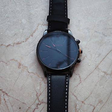Наручные часы: Geneva qol saatı – minimalist dizaynlı, qara rəngdə - Korpus: metal — 3