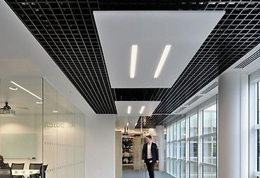 Другие строительные материалы: Подвесной решётчатой потолок Грильято размер ячейки 100×100мм, толщина — 5