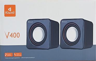 kompüter keysi: Kisonli V400 kompakt masaüstü akustik sistem - Brend/model: Kisonli — 1