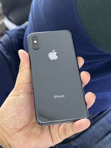 ош бу телефоны: IPhone Xs, Б/у, 256 ГБ, Черный, Защитное стекло, Чехол, 83 %
