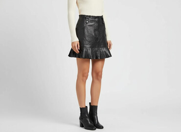 welurowa plisowane spódnice: Zara, Women`s skirt, size S