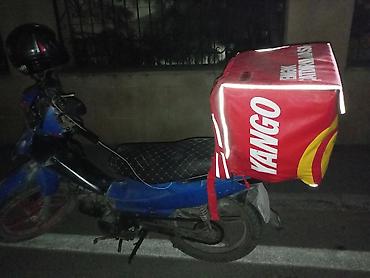 4 tekerli moped: Çatdırılma üçün motosiklet və termal çanta dəsti - Tip: Skuter tipli — 2