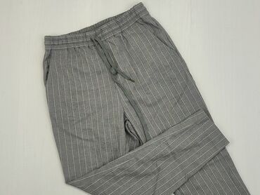 Spodnie: Spodnie S (EU 36), stan - Dobry, wzór - Linia, kolor - Szary
