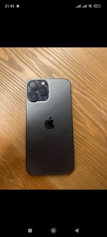 Apple iPhone: IPhone 13 Pro Max, 128 ГБ, Черный, Face ID