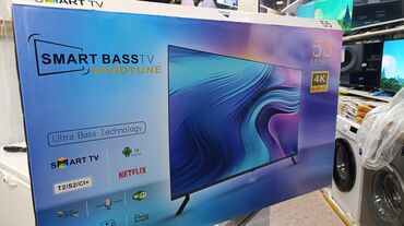 Морозильники: Телевизоры Samsung Android 13 c голосовым управлением, 55 дюймовый 130