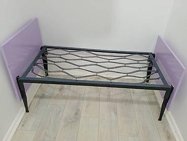 bunk bed: Детские кровати - Прочная сварная рама из металла. - Основание на — 1
