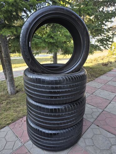 резина для: Шины 255 / 40 / R 19, Лето, Б/у, Комплект, Легковые, Германия, GoodYear