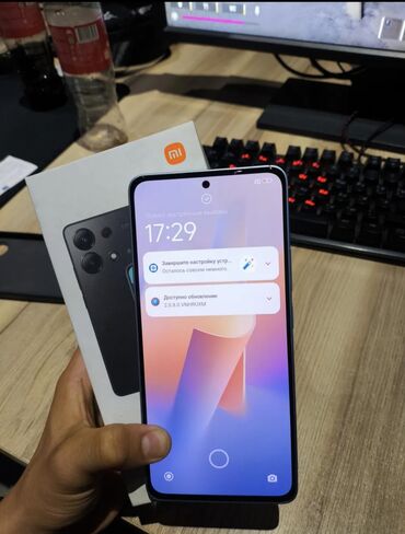 Redmi: Redmi, Redmi Note 13, Б/у, 256 ГБ, цвет - Синий, 2 SIM