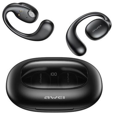 нокия 105: Awei T80 Air Conduction Sport TWS Bluetooth наушники (черный)