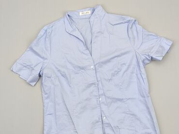 błękitna bluzki: Сорочка жіноча, M, стан - Дуже гарний