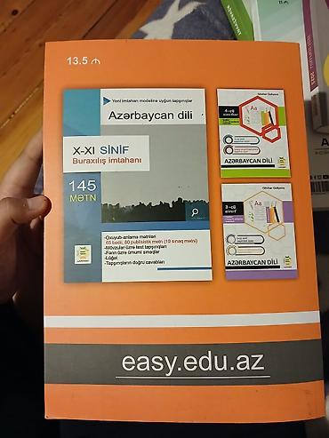 Məhsul: “Azərbaycan dili – Buraxılış imtahanı” hazırlıq vəsaitləri lalafo.az -da Məhsul: “Azərbaycan dili – Buraxılış imtahanı” hazırlıq vəsaitləri