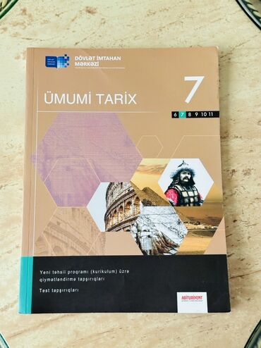 7 ci sinif ümumi tarix dərslik: Ümumi Tarix 7-ci sinif, 2019 il, Pulsuz çatdırılma