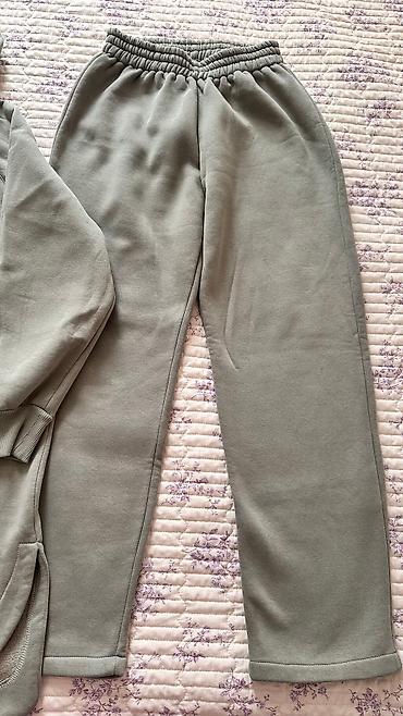 stone island: Свитшот, На флисе, Парный набор, Удлиненная модель, Made in KG, Б/у, XL — 2