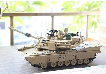 tank konstruktorları: 1389 hissədən ibarət iri həcmli Leqo-kanstruktor tank Abrams.Qiyməti — 2