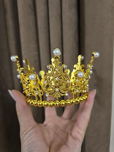 Аксессуары для волос: Аксессуар для волос, Диадема, Женские, Материал: Металл, Новый — 4