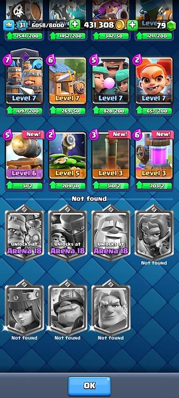 Digər zərgərlik əşyaları: Clash Royale hesabı – yüksək səviyyəli və hazır oyun profili - — 12