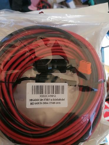 Tehnički kablovi: XT60 kablovi za solarne sisteme i napajanje - Modeli: - WBGADAM 10 — 1