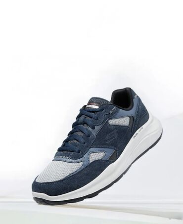 Кроссовки и спортивная обувь: Мужские кроссовки, 42.5, Skechers Performance, Новый, цвет - Синий, Бесплатная доставка